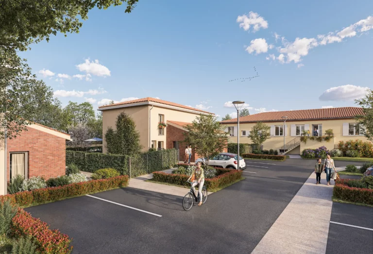 Vue extérieure de la résidence